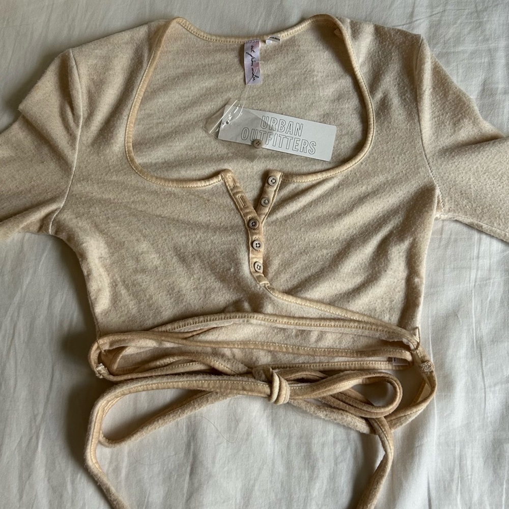 Urban Outfitters out from under cropped long sleeve